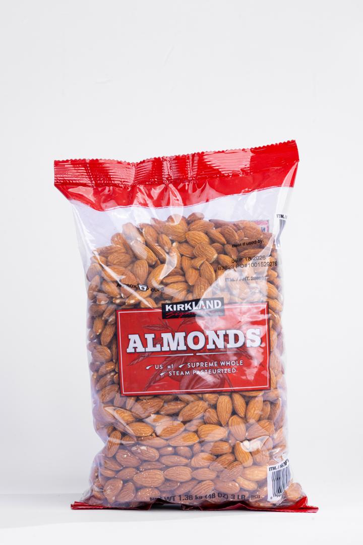 Kirkland Whole Almonds 1.36kg